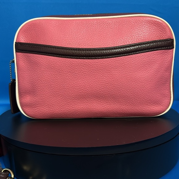 GORGEOUS COACH HORSE & CARRIAGE JES COLORBLOCK LEATHER CROSSBODY BAG PLUS STRAP - Picture 3 of 16